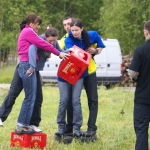 Impreza I - pole minowe - grupowe zajcia integracyjne teambuilding