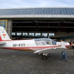 Aktywny wypoczynek - lot samolotem bieszczady - przed wylotem