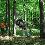 Sporty ekstremalne - przeprawa linowa