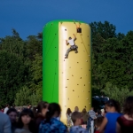 Sporty ekstremalne - cinaka wspinaczkowa wynajem na imprezy integracyjne, firmowe